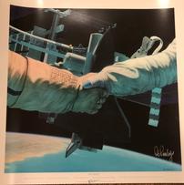 Space Art - Posters - Autographed  by Artist Pat Rawlings 202//203